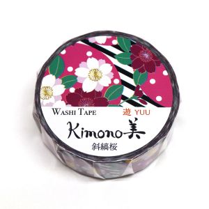 カミイソ産商 カミイソ産商 GR-2021 kimono 美斜縞桜 15mmx7m