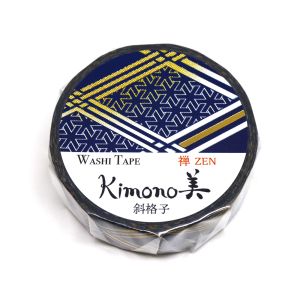 カミイソ産商 カミイソ産商 GR-3027 kimono 美斜格子 15mmx7m