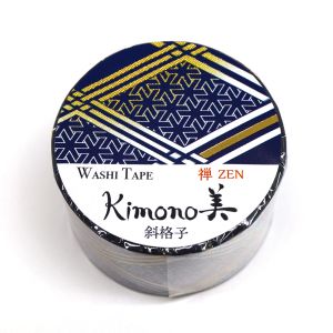 カミイソ産商 カミイソ産商 GR-3028 kimono 美斜格子 25mmx5m
