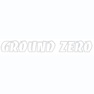 グラウンドゼロ GROUND ZERO グラウンドゼロ GZ Sticker S レターステッカー GZ レターステッカー 国内正規輸入品 GROUND ZERO
