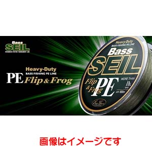 エバーグリーン EVERGREEN エバーグリーン バスザイル PE フリップ & フロッグ 100m 55Lb