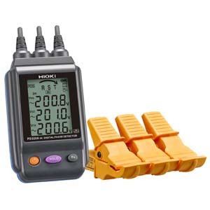 日置電機 HIOKI HIOKI PD3259-50 電圧計付検相器 日置電機