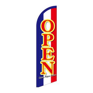 のぼり屋工房 のぼり屋工房 セイルバナー小 OPEN 69275