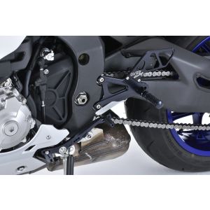 オーヴァーレーシング OVER RACING オーヴァーレーシング 51-424-01B バックステップ 4POS ブラック YZF-R1 15