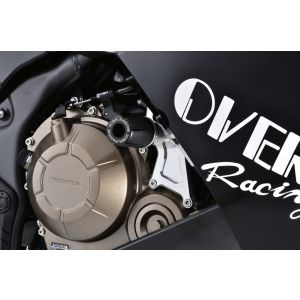 オーヴァーレーシング OVER RACING オーヴァーレーシング 59-101-01B レーシングスライダー ブラック CBR400R 16-