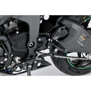 オーヴァーレーシング OVER RACING オーヴァーレーシング 51-77-01B バックステップ 4P BLK ZX-6R 24-