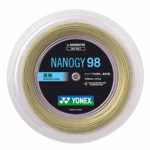 ヨネックス YONEX ヨネックス ナノジー98 0.66mm NBG98-2 コスミックゴールド ロール200m NBG982 528 YONEX