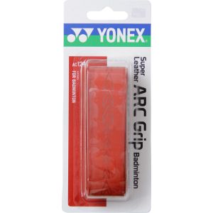 ヨネックス YONEX ヨネックス リプレイスメントグリップ スーパーレザーARCグリップ レッド AC124 001 YONEX