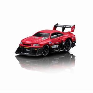 京商 kyosho 京商 MS15566RBK Maisto 1/64 MM Liberty Walk 1999 ニッサン スカイライン GT-R R34 レッド/ブラック