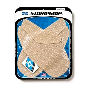 ストンプグリップ STOMPGRIP ストンプグリップ 55-10-0016C トラクションパッドタンクキット クリア VOLCANO CBR1000RR 04-07