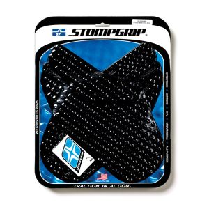 ストンプグリップ STOMPGRIP ストンプグリップ 55-10-0016B トラクションパッドタンクキット ブラック VOLCANO CBR1000RR 04-07