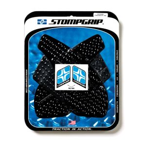 ストンプグリップ STOMPGRIP ストンプグリップ 55-10-0032B トラクションパッドタンクキット ブラック VOLCANO ZX6R 07-08