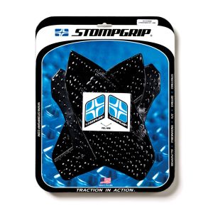 ストンプグリップ STOMPGRIP ストンプグリップ 55-10-0082B トラクションパッドタンクキット ブラック VOLCANO S1000RR 09-14/HP4 13-14