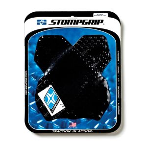 ストンプグリップ STOMPGRIP ストンプグリップ 55-10-0057B トラクションパッドタンクキット ブラック VOLCANO GSXR600/750 11-20