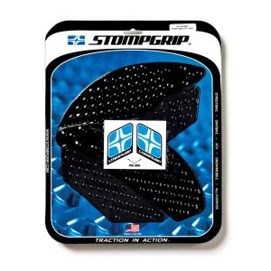 ストンプグリップ STOMPGRIP ストンプグリップ 55-10-0039B トラクションパッドタンクキット ブラック VOLCANO Ninja650/400 09-11