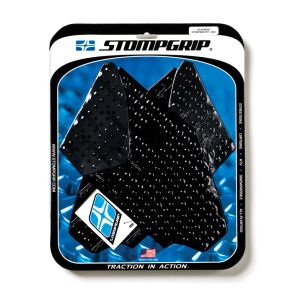 ストンプグリップ STOMPGRIP ストンプグリップ 55-10-0023B トラクションパッドタンクキット ブラック VOLCANO CBR1000RR 12-16