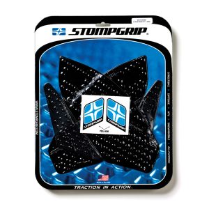 ストンプグリップ STOMPGRIP ストンプグリップ 55-10-0026B トラクションパッドタンクキット ブラック VOLCANO CBR500R/400R CB500F/400F 13-15