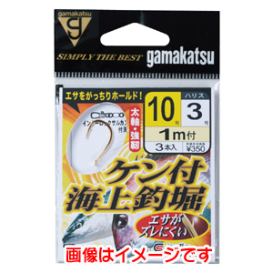 がまかつ Gamakatsu がまかつ 糸付 ケン付海上釣堀 10号 ハリス 4 60-106