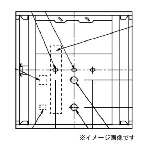 パナソニック Panasonic パナソニック NNFK35011 LEDスクエア□450埋込マルコン本体