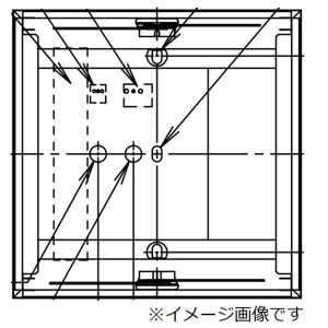 パナソニック panasonic パナソニック NNFK27401JLA9 LED□350埋込乳 白パネル点灯部 白色