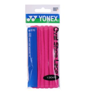 ヨネックス YONEX ヨネックス テニス オーバルシューレース AC570 ピンク 026 130