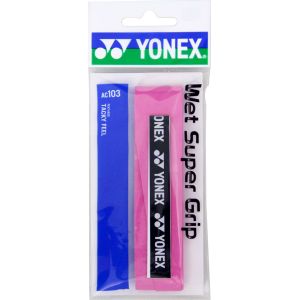 ヨネックス YONEX ヨネックス ウェットスーパーグリップ 1本入り ピンク AC103 026 YONEX