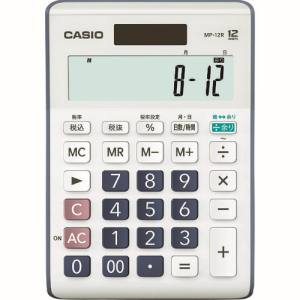 カシオ CASIO カシオ MP-12R-N ミニジャストタイプ電卓 | あきばお