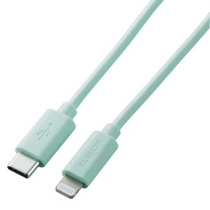 エレコム U2C-APCL10GN USB C-Lightningケーブル 1.0m グリーン |