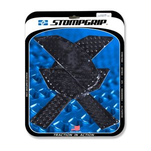 ストンプグリップ STOMPGRIP ストンプグリップ 55-10-0144B トラクションパッドタンクキット ブラック VOLCANO Z900 17-20