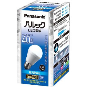 パナソニック Panasonic パナソニック LDA4DHS4 パルックLED電球4.2W 昼光色相当