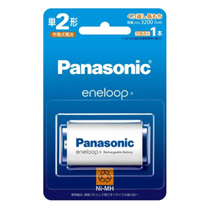 パナソニック Panasonic パナソニック BK-2MCD/1 エネループ 単2電池1本