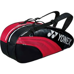 ヨネックス YONEX ヨネックス テニス用 ラケット バッグ6 リュック付 レッド ブラック BAG1932R 053 YONEX