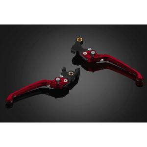 バイカーズ BIKERS バイカーズ H0734-RED レバーセット 可倒式 プレミアムタイプ レッド CBR650R/CB650R 19-23