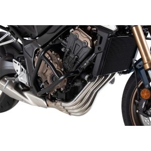 ヘプコアンドベッカー Hepco&Becker ヘプコアンドベッカー 5089529 00 01 エンジンガード ソリッド ブラック CB650R 19-23