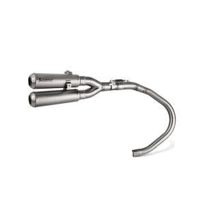 アクラポビッチ AKRAPOVIC アクラポビッチ S-H125SO5-FFT スリップオンライン チタン Monkey125 18-23