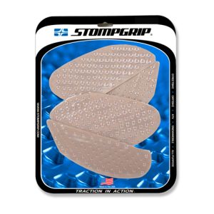 ストンプグリップ STOMPGRIP ストンプグリップ 55-10-0150C トラクションパッドタンクキット クリア VOLCANO NINJA H2 SX/SX SE 18-20