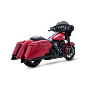 VanceHines VanceHines 1802-0407 PowerDuals PCX パワーデュアルズ ヘッドパイプ ブラック マフラー TOURING(M8) 17-22