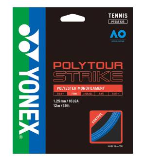 ヨネックス YONEX ヨネックス テニス ポリツアーストライク125 硬式テニス用ガット ストリングス PTGST125 ブルー 002