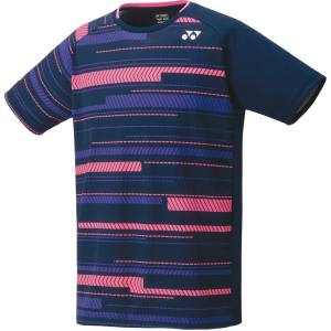ヨネックス YONEX ヨネックス メンズ レディース テニス ゲームシャツ フィットスタイル 10472 ネイビーブルー 019 SS