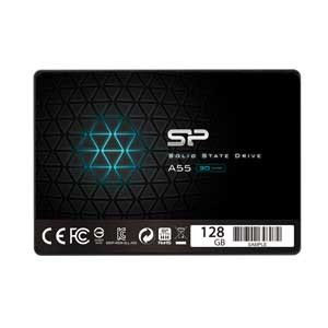 "シリコンパワー silicon power Slim S55シリーズ 128GB 2.5""SSD 7mm厚 3年保証 SPJ128GBSS3A55B"