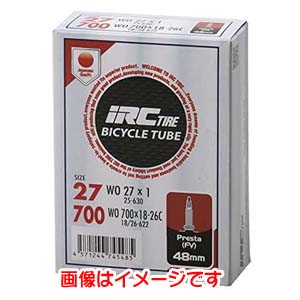 井上ゴム工業 アイアールシー IRC IRC 自転車 チューブ WO 27.5×1.95 ...
