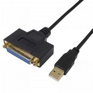 変換名人 変換名人 USB-PL25/10G2 変換ケーブル USB to パラレル25ピン 1.0m