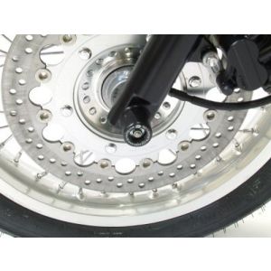 R＆G R＆G RG-FP0091BK フォークプロテクター ブラック TRIUMPH THRUXTON 900 04-12/Bonneville 06-12/Scrambler 06-12