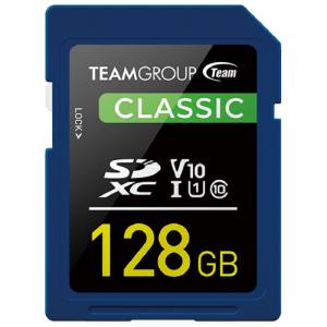 チーム Team チーム TSDXC128GIV1001 SDXC 128GB UHS-Ⅰメーカー保証10年