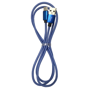 ラソス Lazos ラソス L-TC3-BE1 USB - Type C 3A ケーブル 1m ブルー