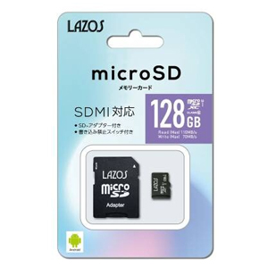 LAZOS LAZOS L-128MSD10-U3 microSDXC 128GB UHS-I U3 CLASS10