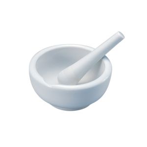 タキシン 磁製乳鉢 φ180mm 乳棒付き 6-549-05