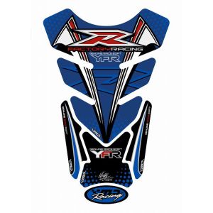 モトグラフィックス MOTOGRAFIX モトグラフィックス MT-TY014BR タンクパッド BLU/レッド YAMAHA QUADPAD