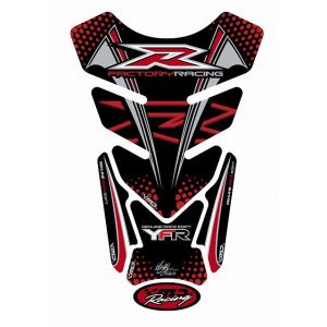 モトグラフィックス MOTOGRAFIX モトグラフィックス MT-TY014RKS タンクパッド RED/ブラック YAMAHA QUADPAD