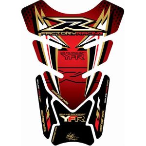 モトグラフィックス MOTOGRAFIX モトグラフィックス MT-TY015AR タンクパッド RED/GO YAMAHA QUADPAD